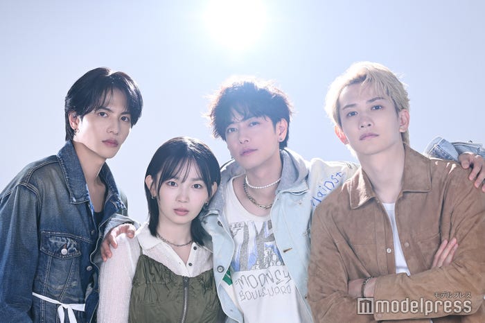 TENBLANK(左から)志尊淳、宮崎優、佐藤健、町田啓太(C)モデルプレス