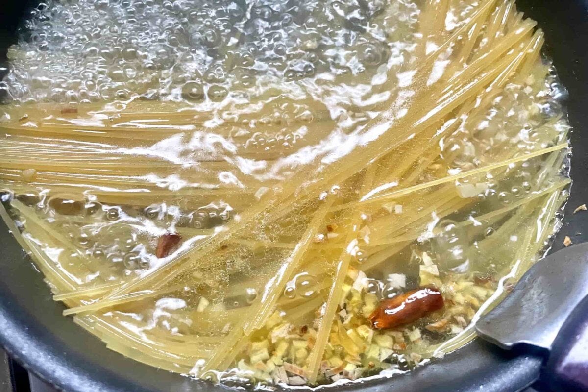 ワンパンペペロンチーノ