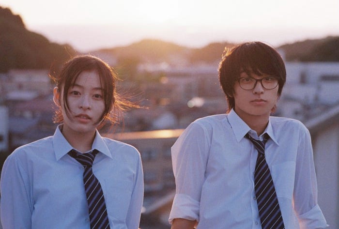 「君は放課後インソムニア」森七菜、奥平大兼 (C)オジロマコト・小学館/映画「君ソム」製作委員会