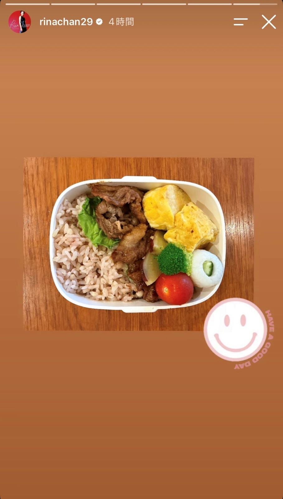 知念里奈Instagramストーリーズより