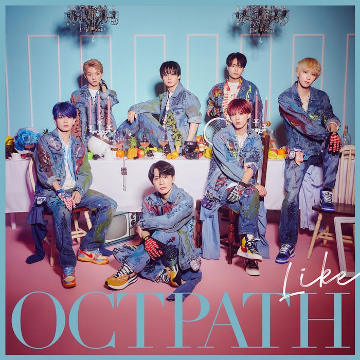 OCTPATH/3rd シングル「Like」通常盤ジャケット写真(提供写真)