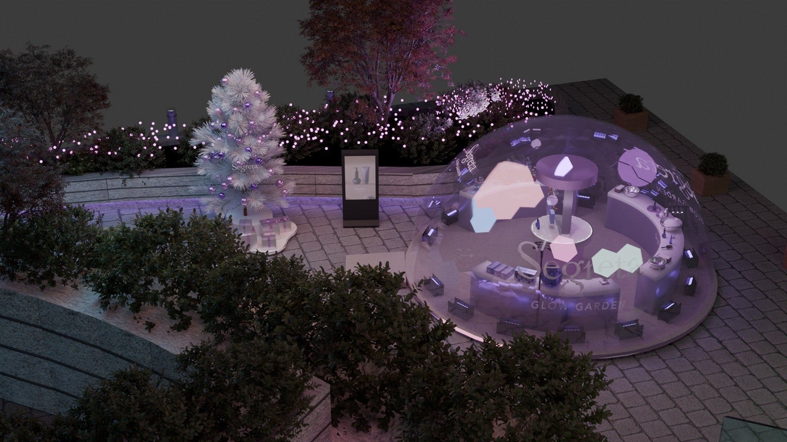 POPUPイベント 「Segreta GLOW GARDEN 2025」（提供素材）