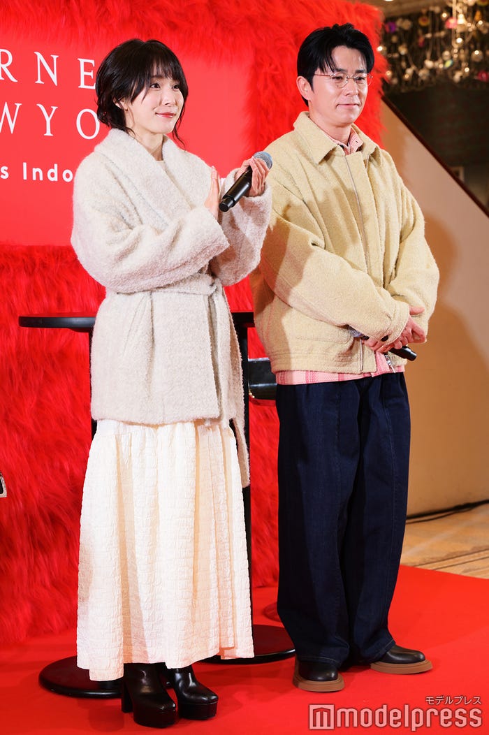 松岡茉優、藤森慎吾(C)モデルプレス