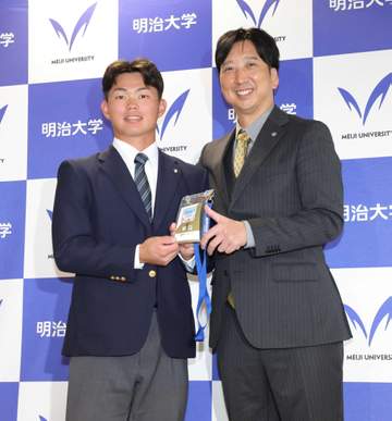 阪神ドラ1榊原 近本超え誓った「早く追い越せるように」 藤川監督の「憧れているだけじゃダメ」で覚悟決めた