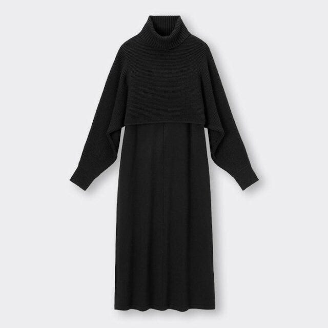 GU　ワンピース　黒