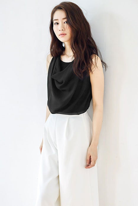 ドレープシフォンタンクトップ「Pierrot」1,532円（税込）／画像提供：Pierrot