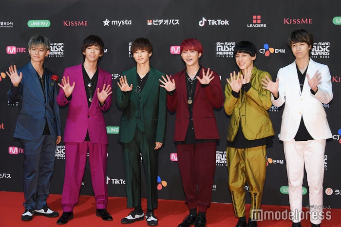 超特急/カイ、リョウガ、タクヤ、ユーキ、ユースケ、タカシ(C)モデルプレス