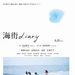 映画「海街diary」ティザーポスター（C）2015吉田秋生・小学館／「海街diary」製作委員会