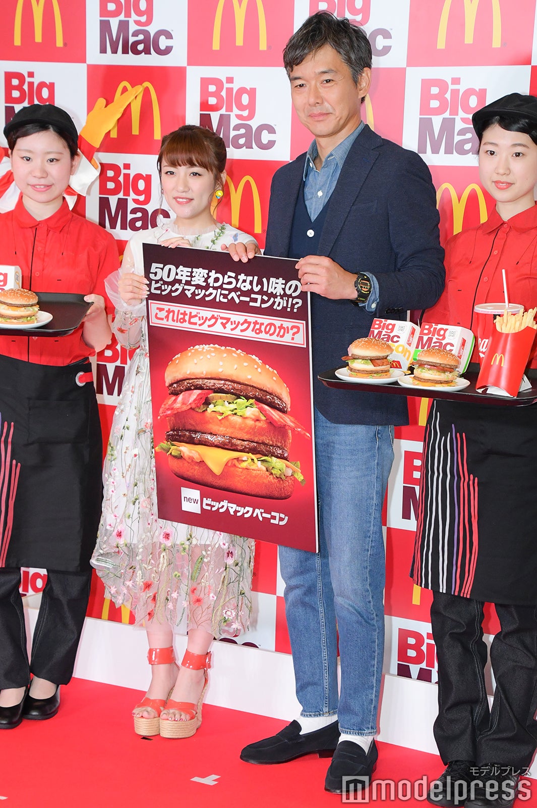 高橋みなみ、渡部篤郎 （C）モデルプレス