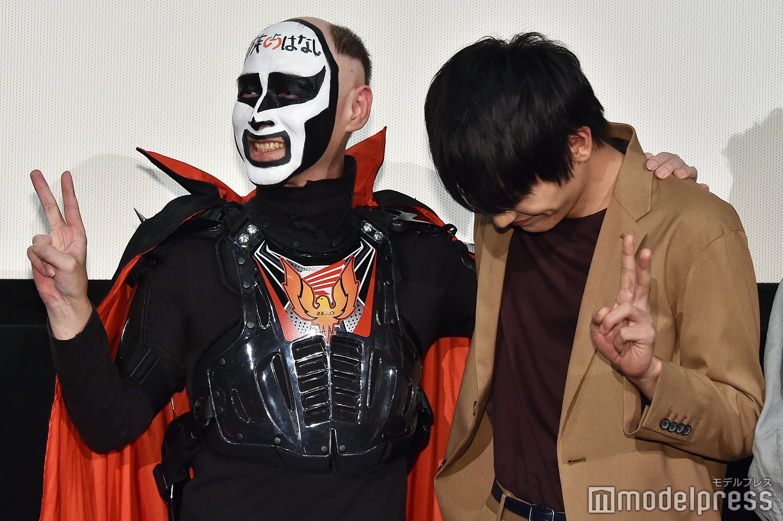 鉄拳×金子大地 （C）モデルプレス