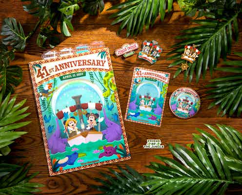 東京ディズニーランド、「ジャングルクルーズ」モチーフの新作グッズ 耳付き探険ハットや舵輪オーナメントなど