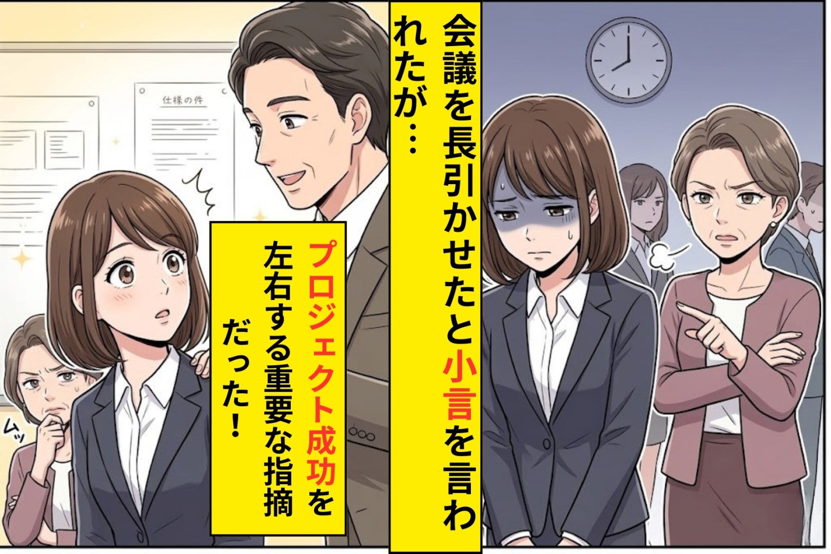 「あんたの質問のせいで会議が15分長くなったよ」と先輩に言われた→質問が、翌週の重大ミスを防ぐことに