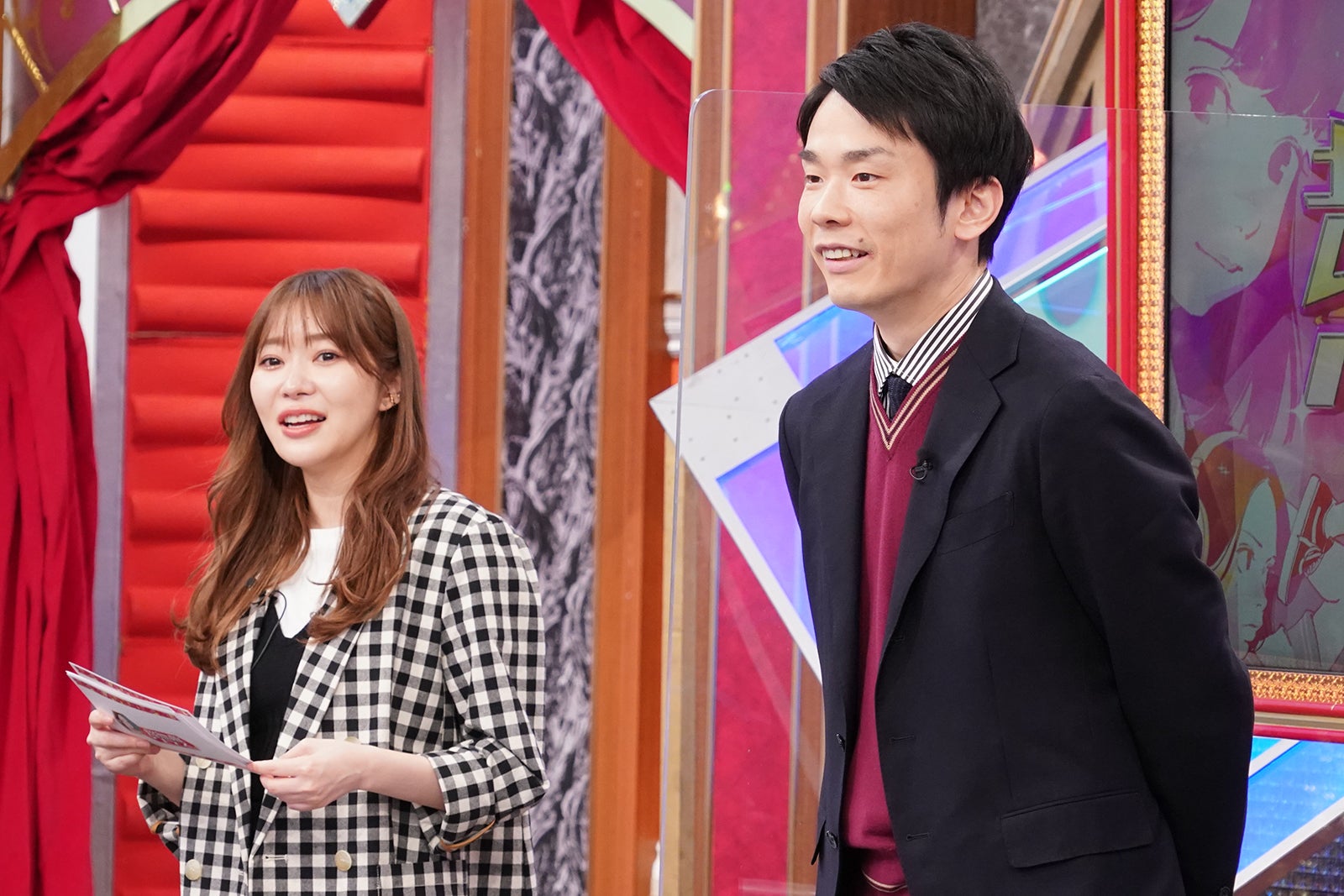 指原莉乃、濱家隆一 （C）日本テレビ