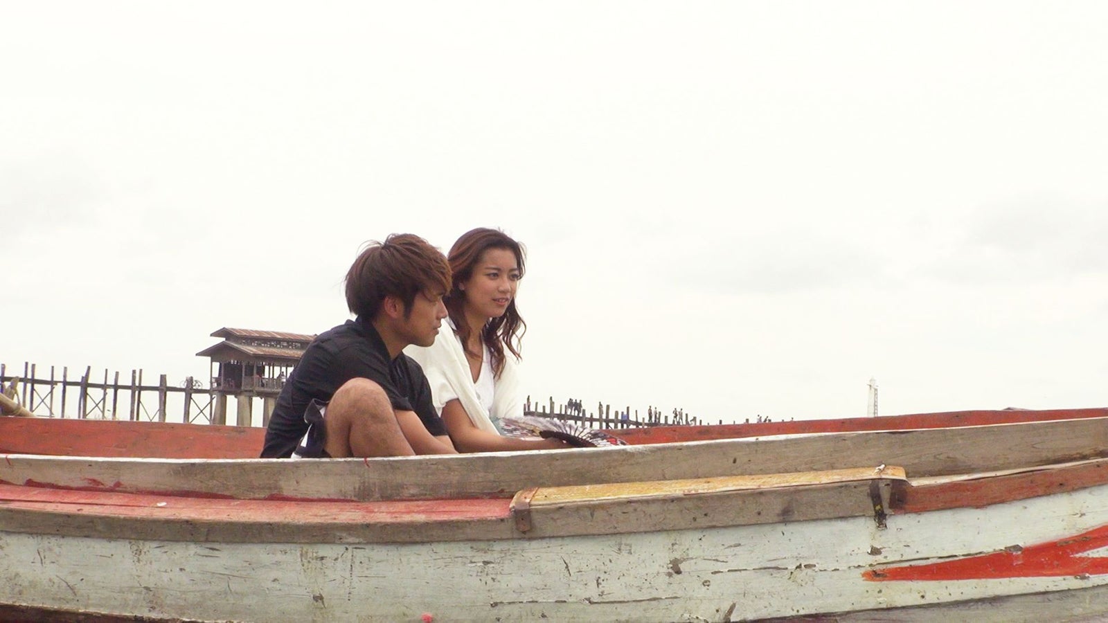 ハト胸、アスカ／「あいのり：Asian Journey」第7話より（C）フジテレビ