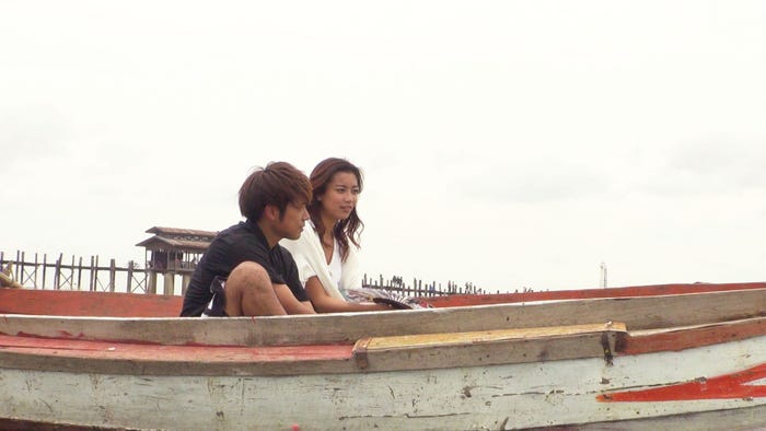 ハト胸、アスカ/「あいのり:Asian Journey」第7話より(C)フジテレビ