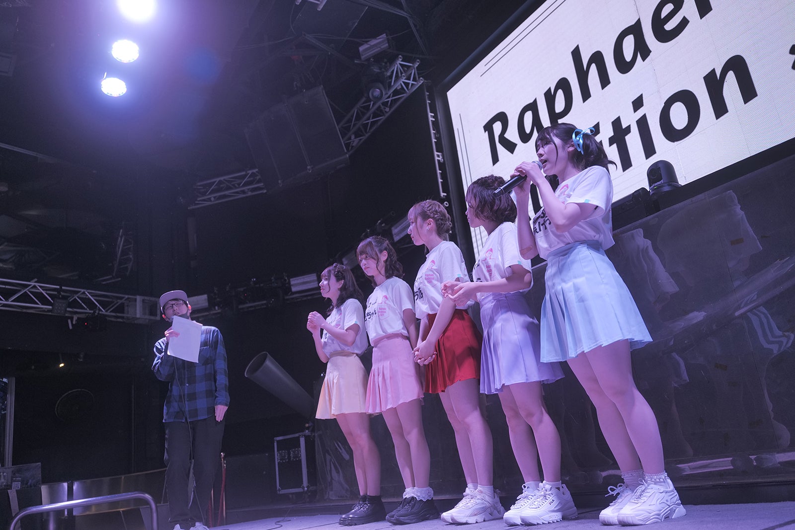 「ラファエルプロデュースアイドル」最終審査より（提供写真）