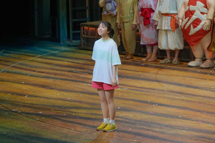 上白石萌音/舞台「千と千尋の神隠し」ソウル公演カーテンコールより(提供写真)