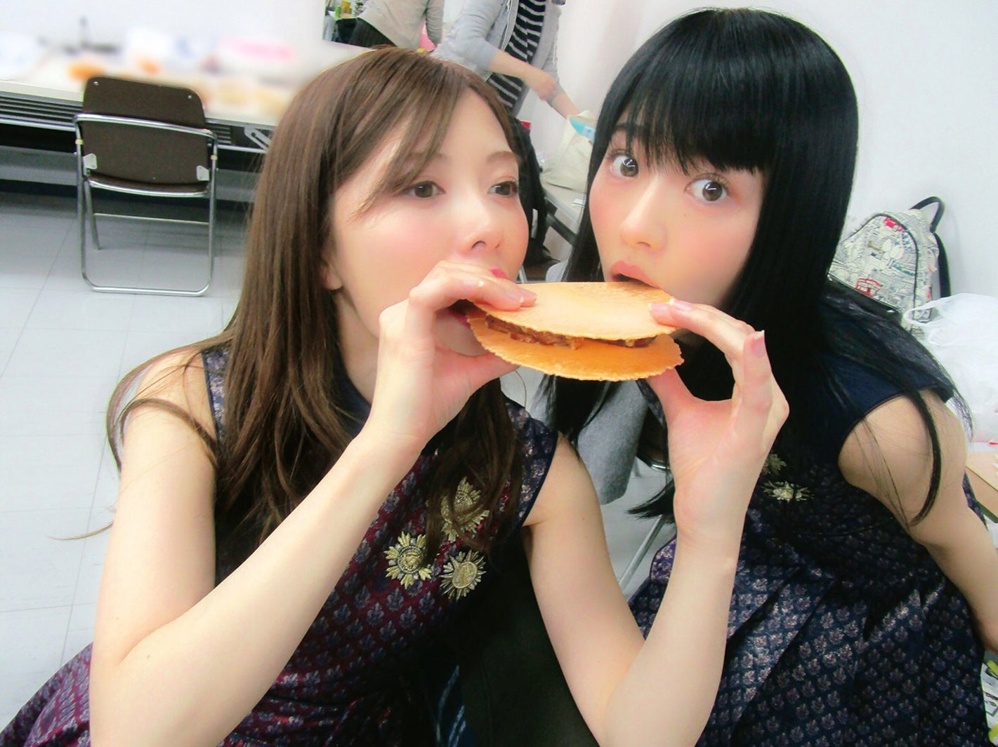 「食べる」が可愛い（提供写真）