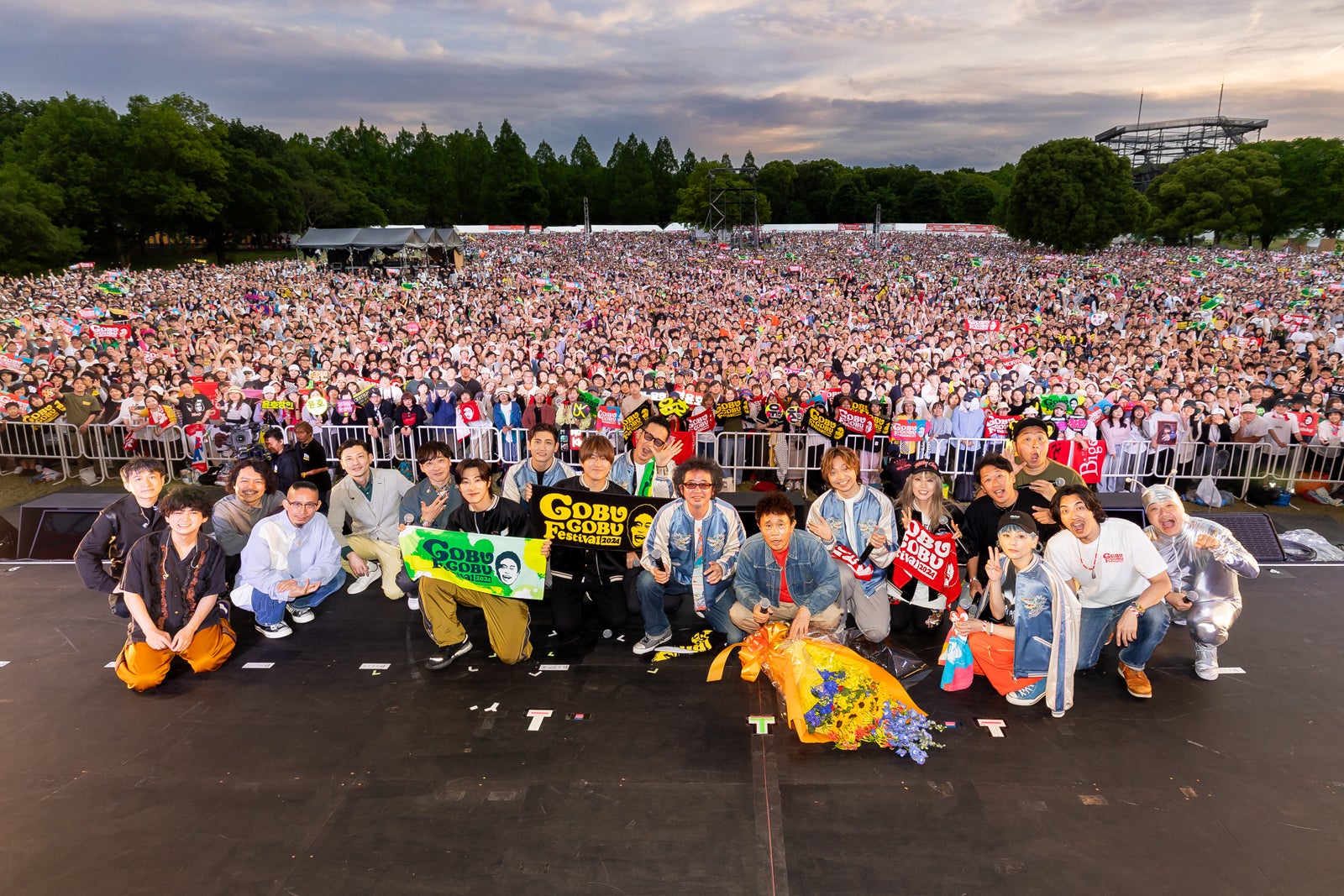 DAY1集合ショット（C）GOBU GOBU Festival／撮影：Purosangue／Konakamura