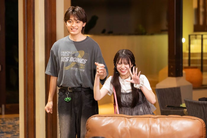 せな、りあ「今日、好きになりました。夏休み編2024」第6話より(C)AbemaTV, Inc.