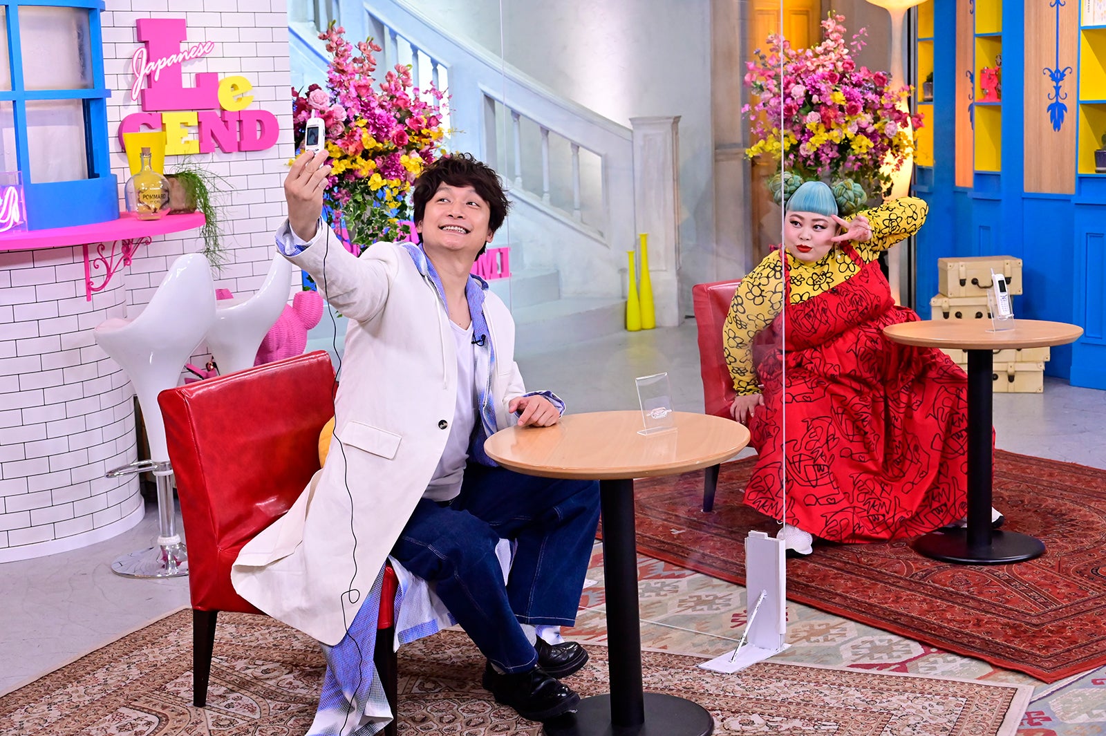 香取慎吾、渡辺直美 （C）読売テレビ