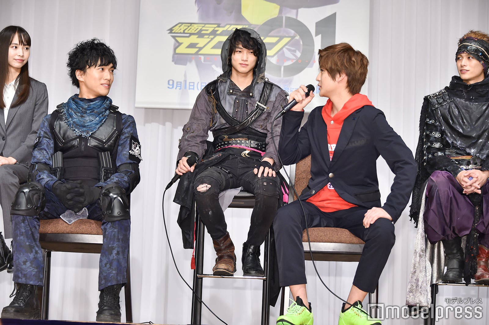 井桁弘恵、岡田龍太郎、中川大輔、高橋文哉、砂川脩弥 （C）モデルプレス