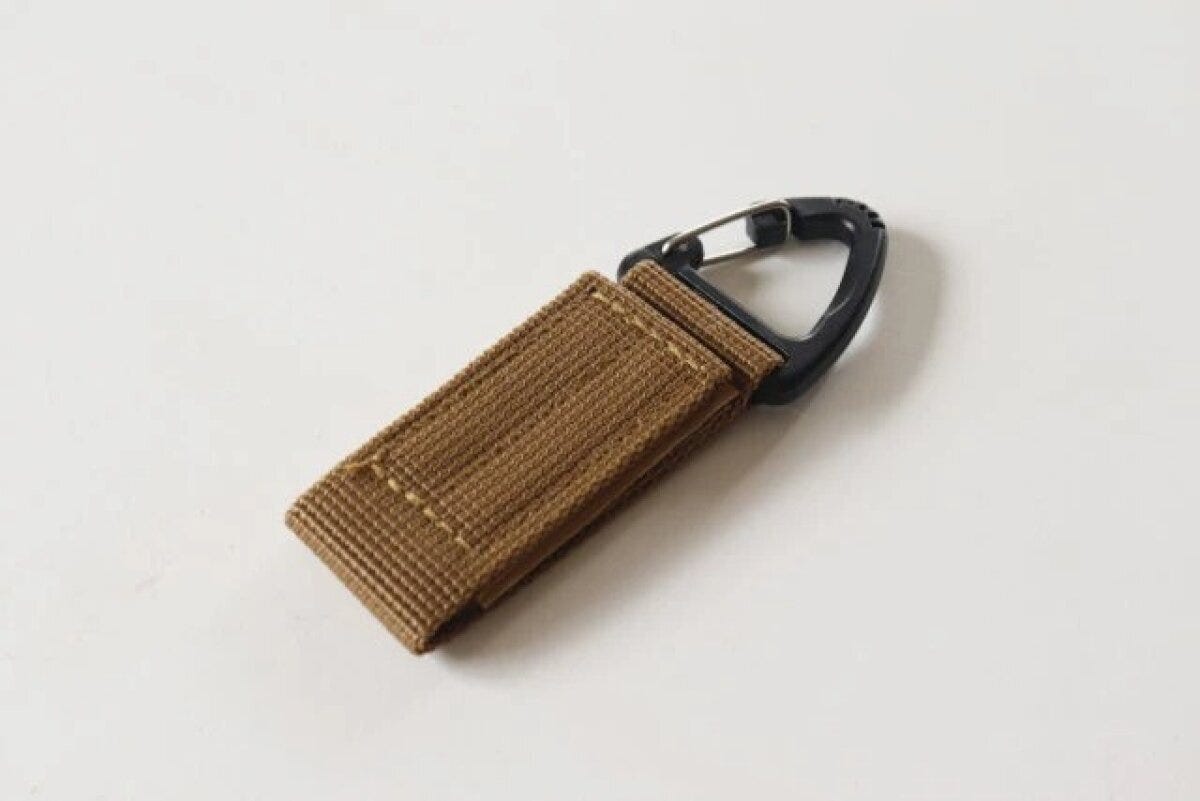 ダイソー カラビナストラップ(三角カン面ファスナー) ダイソー カラビナストラップ(三角カン面ファスナー)