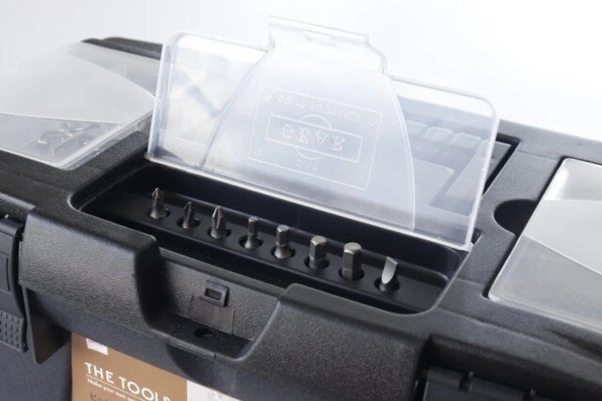 ダイソーのビットを収納できる工具箱