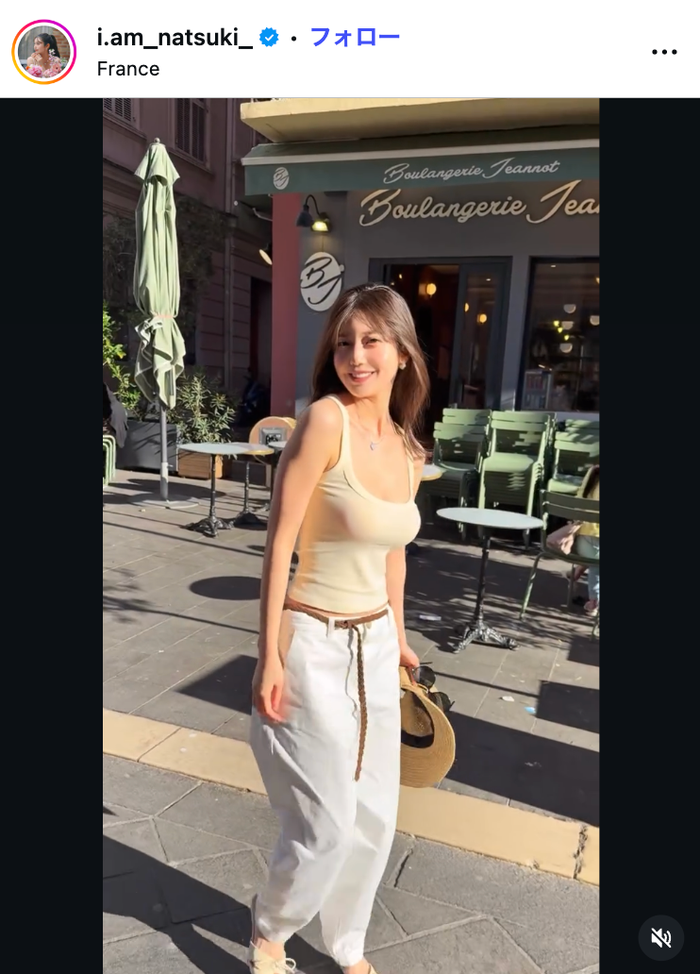 阿部なつきInstagramより