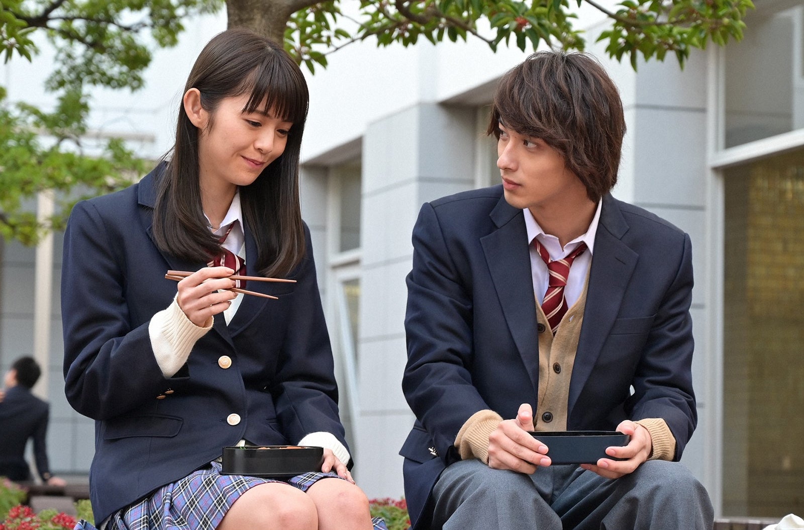 鈴木ゆうか、横浜流星／「4分間のマリーゴールド」第7話より（C）TBS