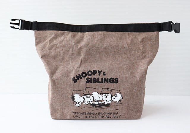 付録　ムック　スヌーピー　保冷バッグ　大容量サイズ
