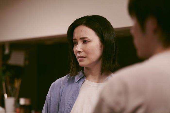 美村里江「あの子の子ども」第8話より(C)カンテレ