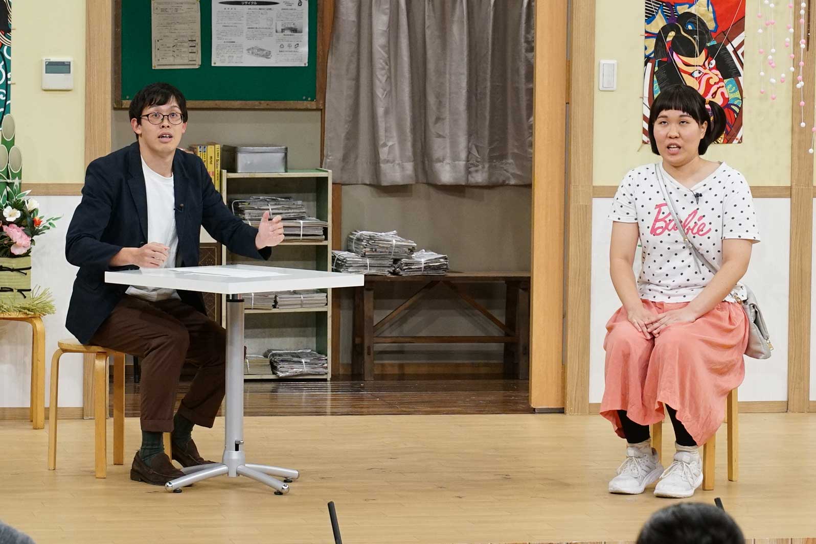 フタリシズカ「ぐるナイ『おもしろ荘』お笑い第7世代NEXTスター発掘スペシャル」（C）日本テレビ