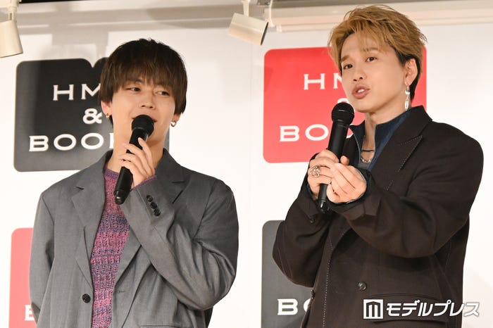 (左から)岩岡徹、花村想太(C)モデルプレス