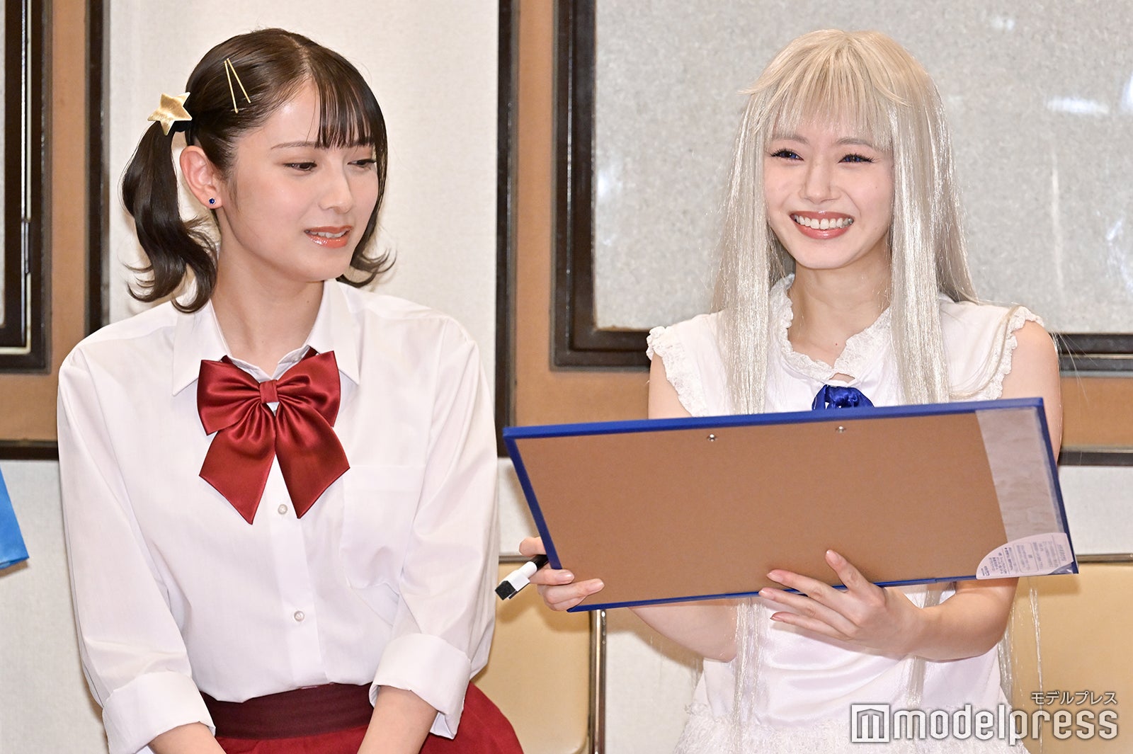 桃月なしこ、市川美織（C）モデルプレス