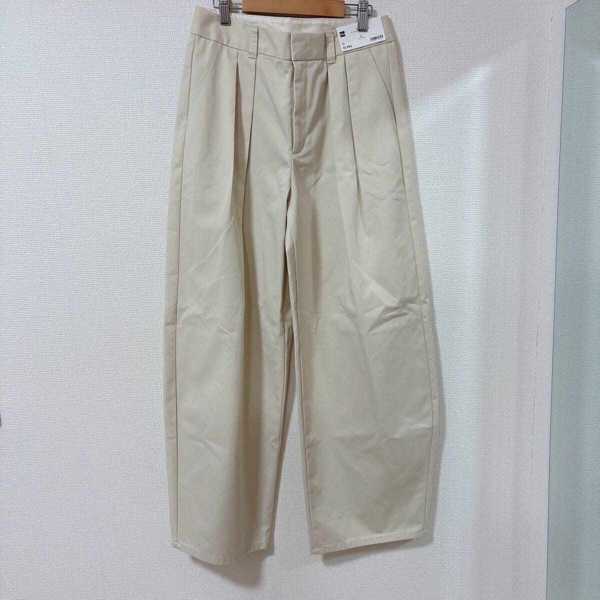 GUチノタックバレルパンツ　NATURAL