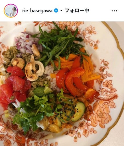 長谷川理恵Instagramより