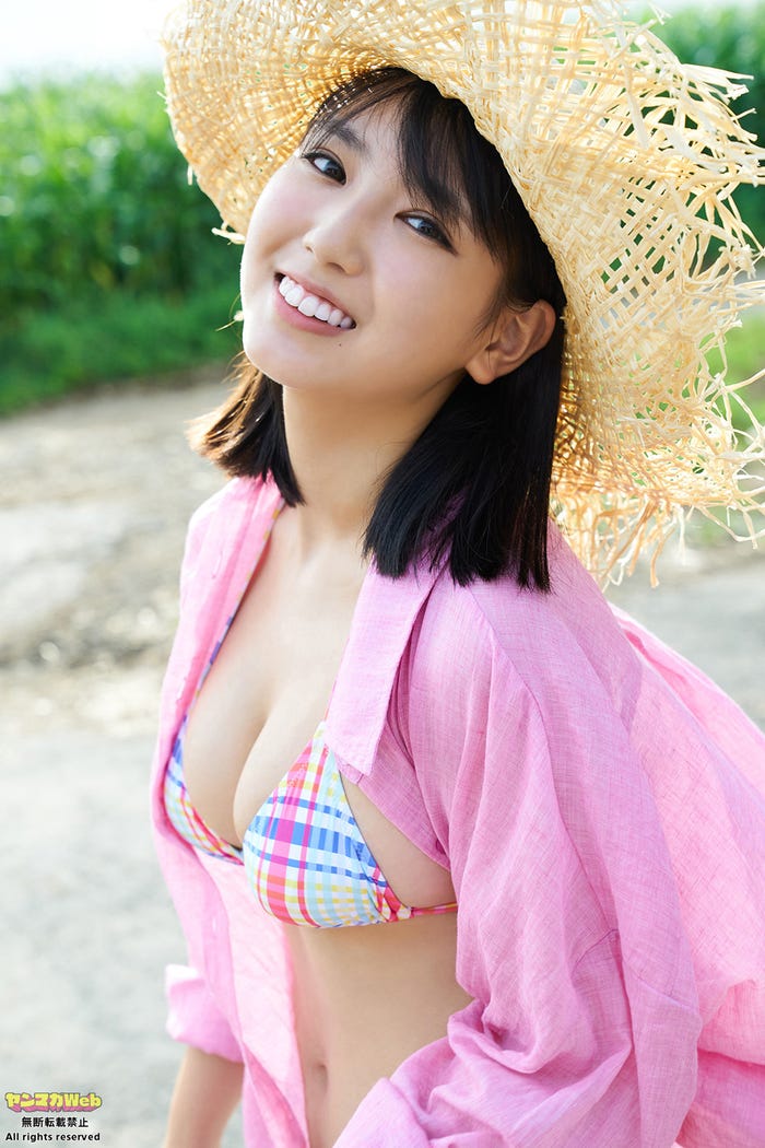 沢口愛華 (C)Takeo Dec./ヤンマガWeb