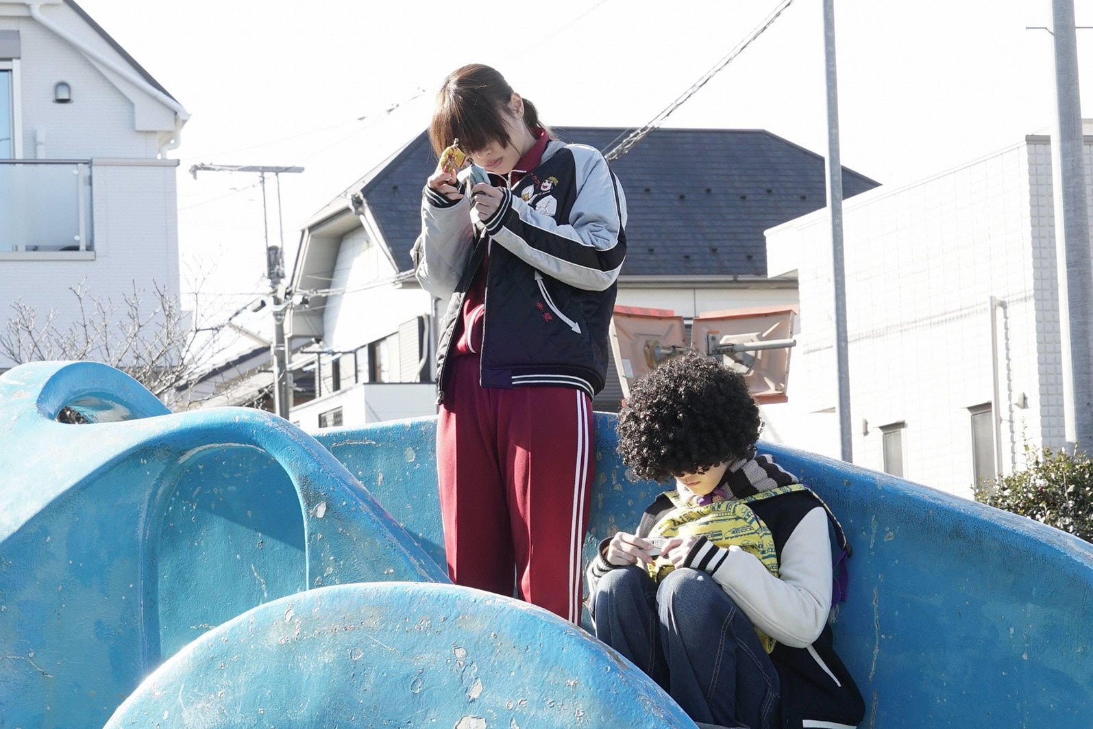 内田理央、松井玲奈／「海月姫」第6話より（C）フジテレビ