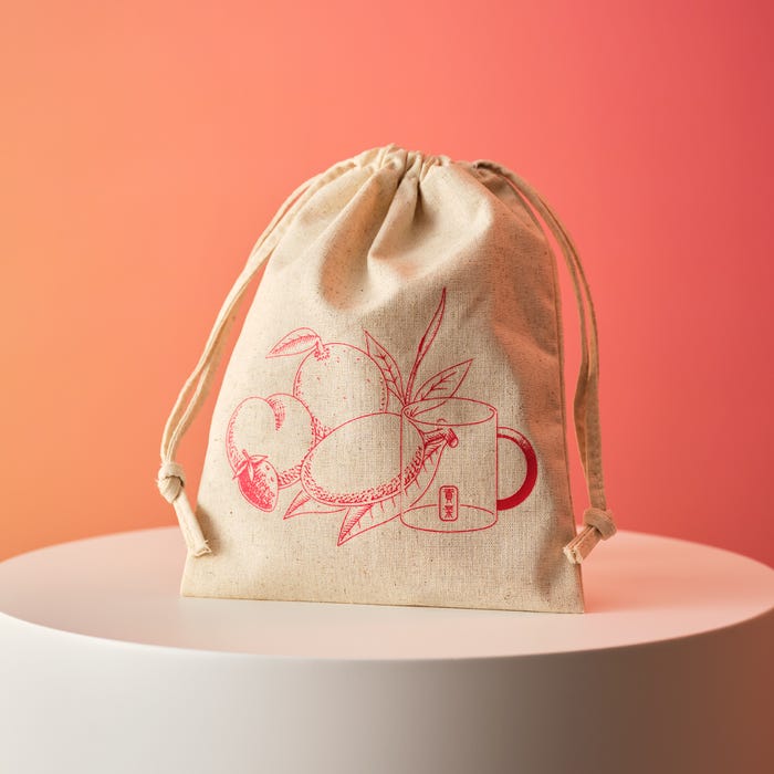 オリジナル巾着/Gong cha ORIGINAL「HAPPINESS BAG 2026」(提供写真)