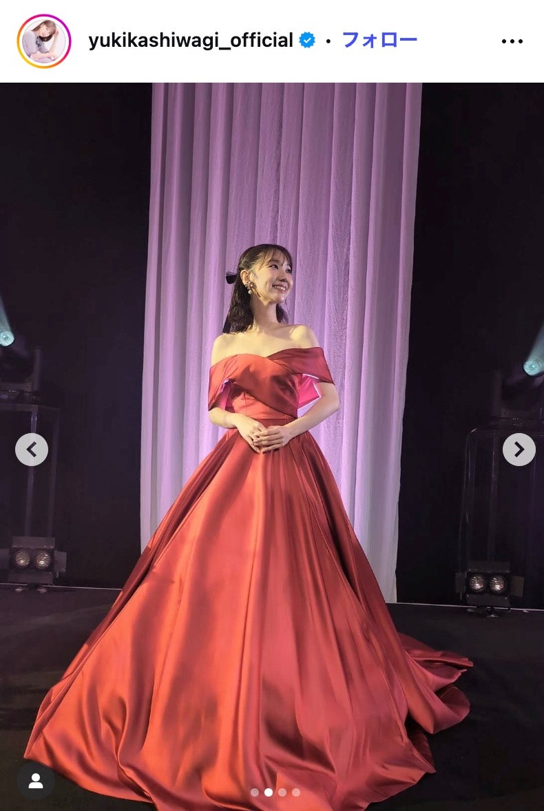 柏木由紀Instagramより