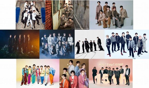 CDTVライブ＞キンプリ、SixTONES、Snow Man、なにわ男子、JO1、INI 