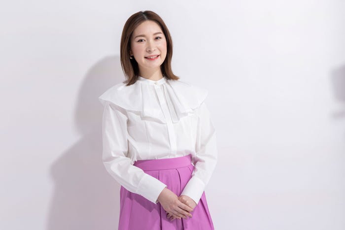 森田茉里恵アナウンサー(C)NHK