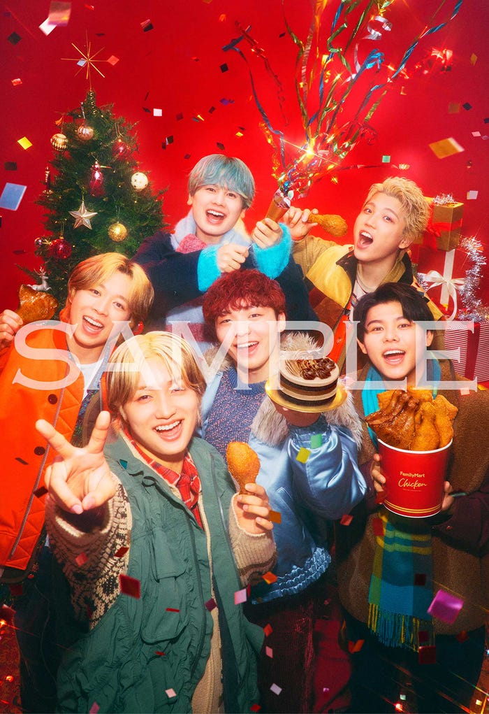 BE:FIRST×ファミリーマートコラボレーション(提供写真)