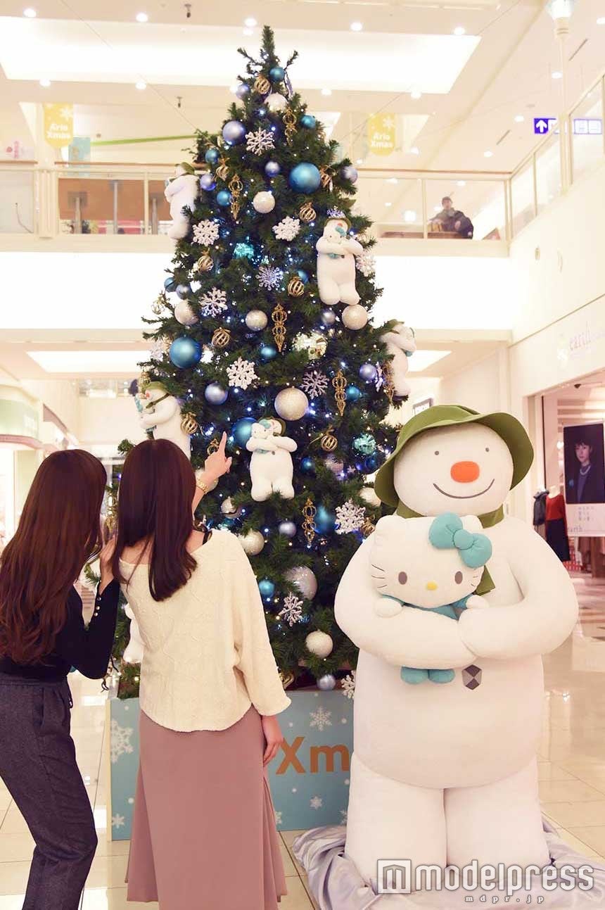 等身大のスノーマンは4店舗のみ（C）モデルプレス