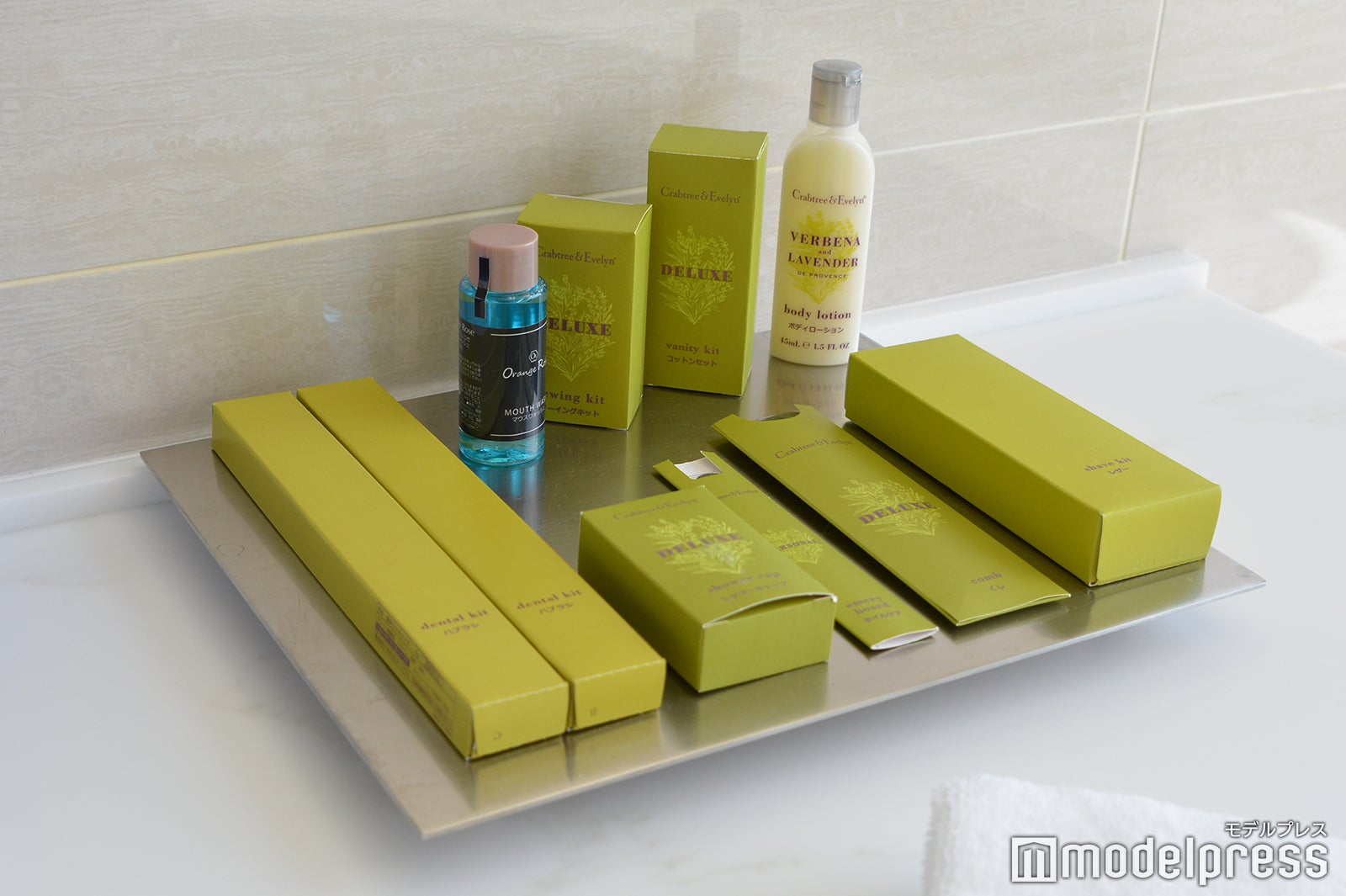 エグゼクティブルームおよびスイートのアメニティ（C）モデルプレス