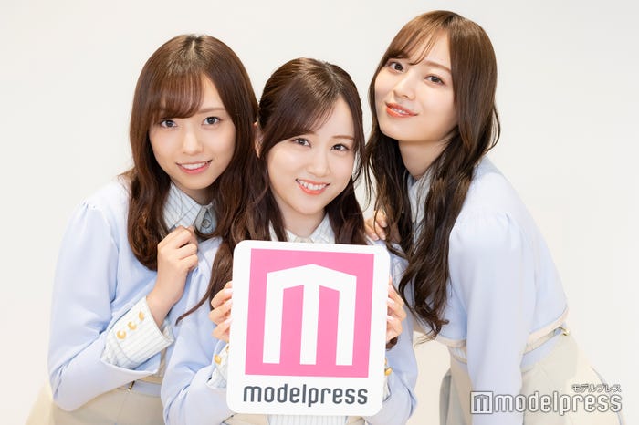 新内眞衣、星野みなみ、梅澤美波(C)モデルプレス