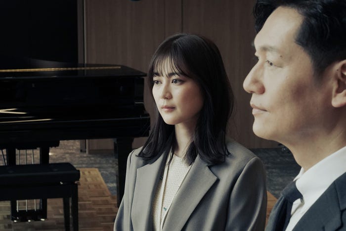 生田絵梨花、井浦新「アンメット ある脳外科医の日記」第5話より(C)カンテレ