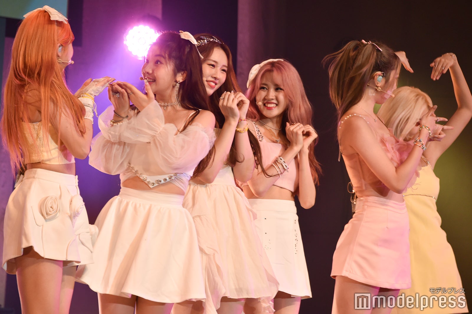 リリカ、ナユ、ハナ、アラ、エルバ、ロナ『ILY:1 日本ショーケース ～Start ILY:1～』 （C）モデルプレス