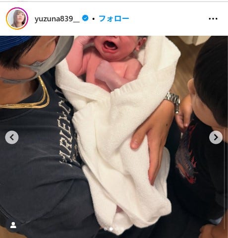 武部柚那Instagramより